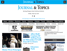 Tablet Screenshot of journal-topics.com